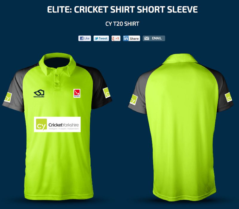 cricket yorkshire shirt