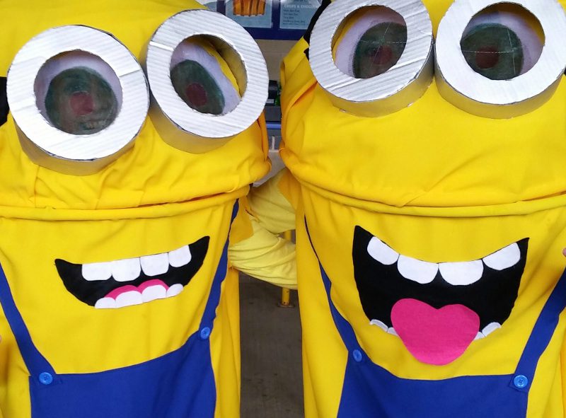 minions at the cricket