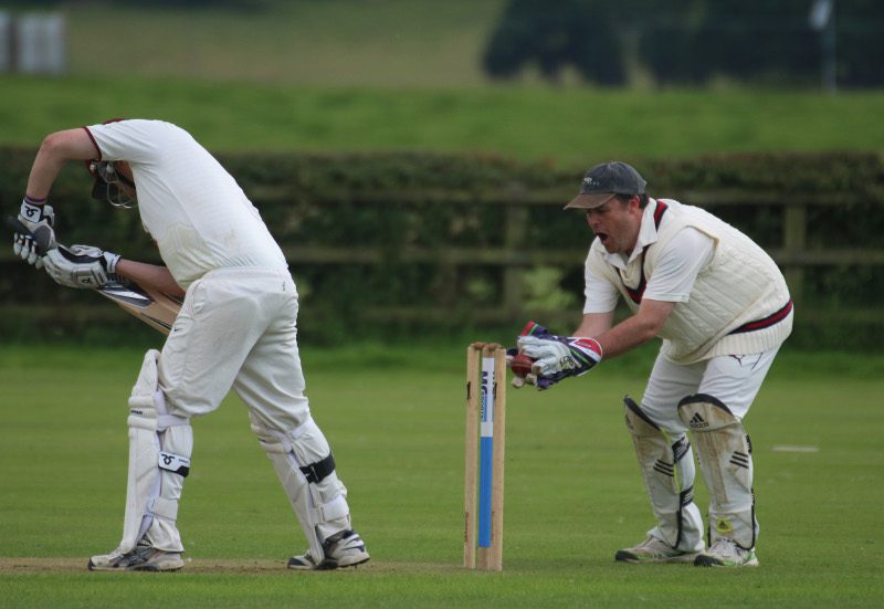 Skipton Cricket club wicket-keeper