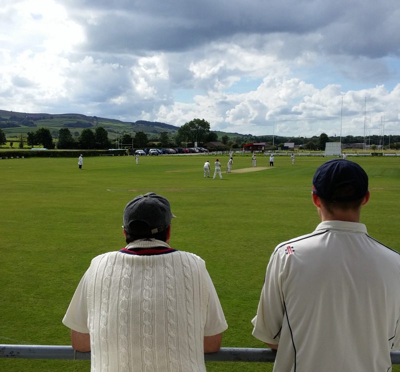 View from Skipton Cricket Club