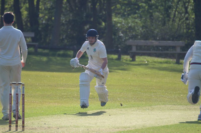 batsman running between the wickets