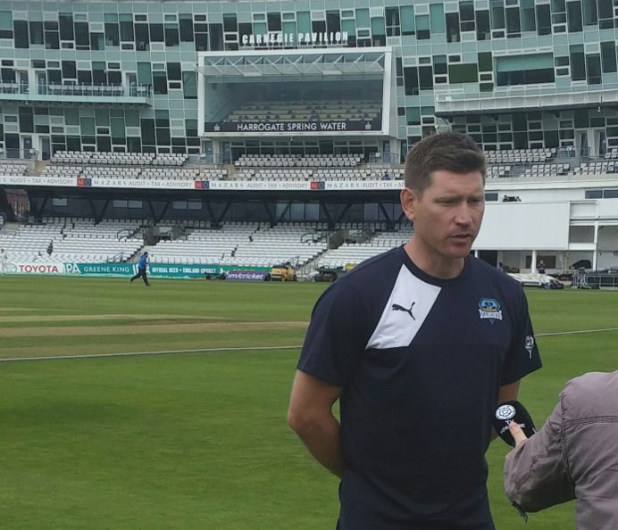 Yorkshire Diamonds Head Coach Richard Pyrah