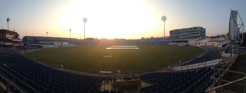 yorkshire CCC floodlights