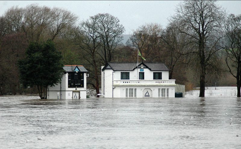 saltaire cricket club flood