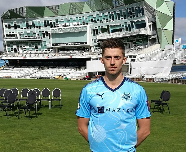 yorkshire ccc bowler ben coad