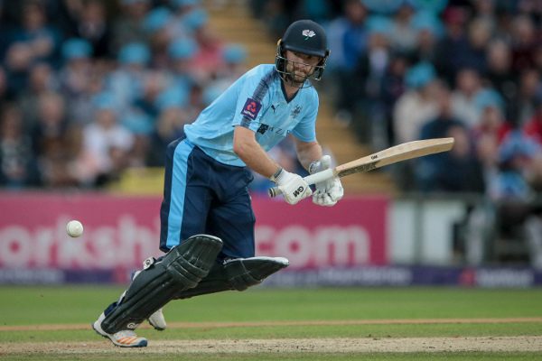 Adam Lyth bats for Yorkshire Vikings