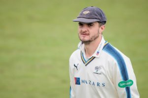 Yorkshire CCC bowler Jack Brooks talks to Cricket Yorkshire
