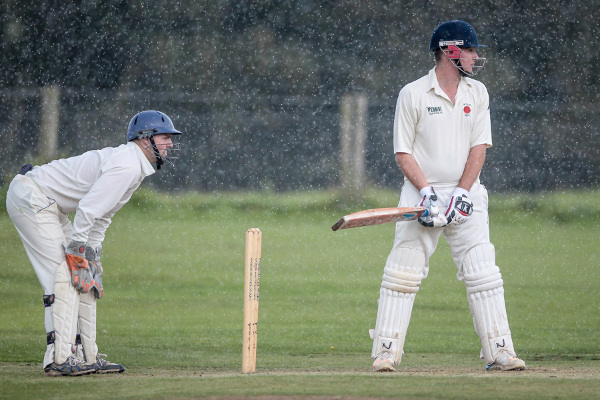 rain in Yorkshire cricket