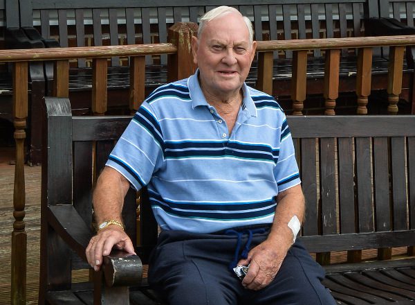 Farsley Cricket Club President Ray llingworth