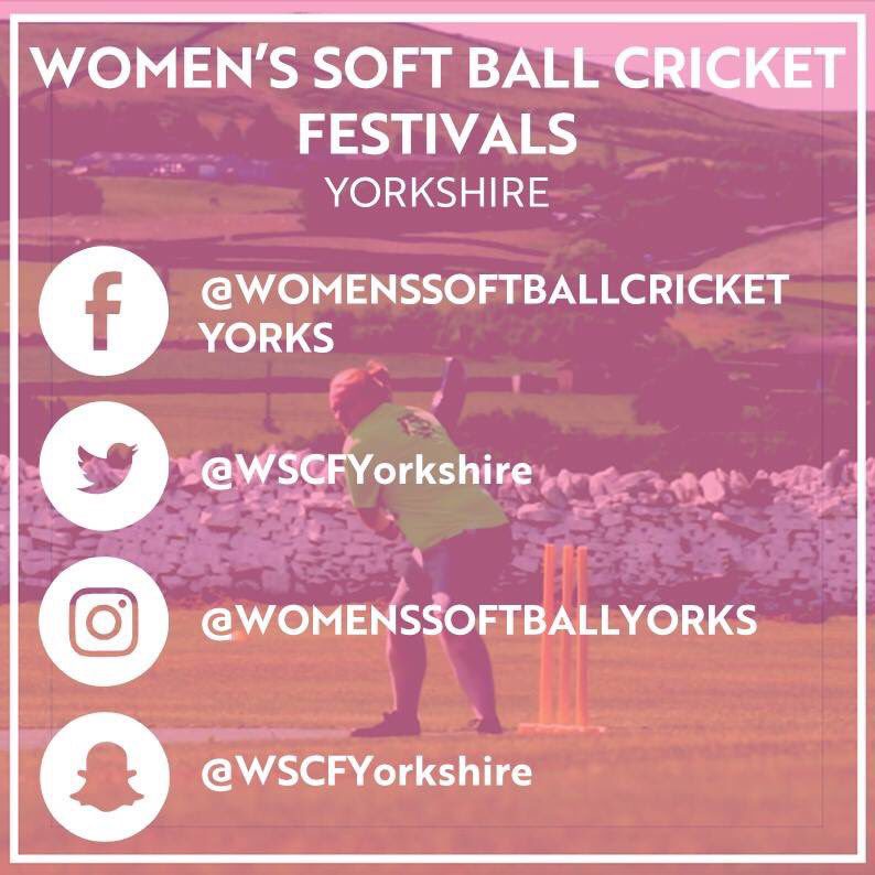 Women's soft ball cricket festivals in Yorkshire
