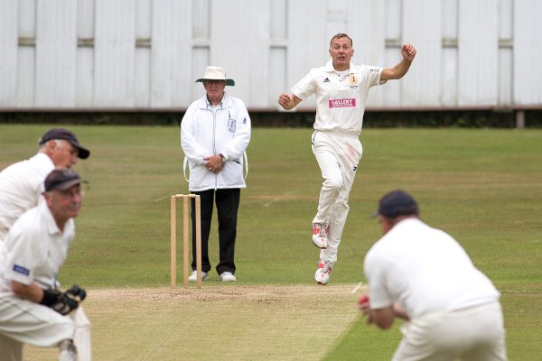 Rob Kettlewell wicket for Yorks Over 60s