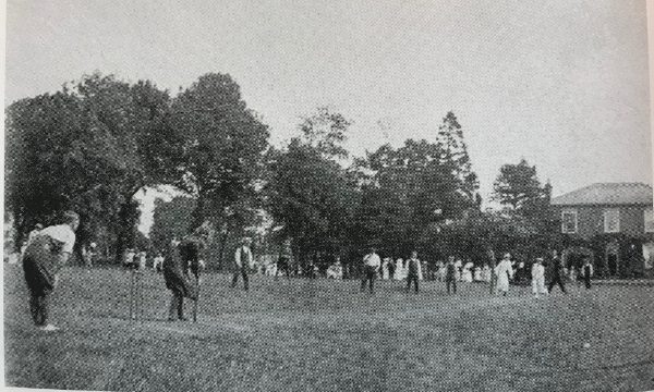 Peace day match near Hull 1919