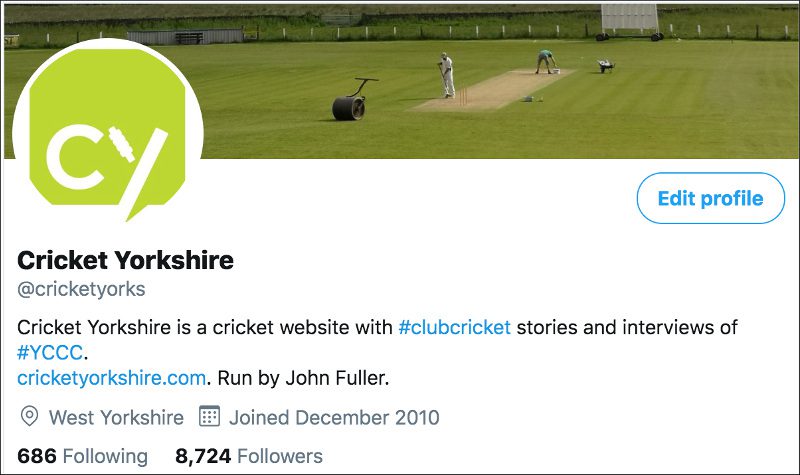 Cricket Yorkshire @cricketyorks
