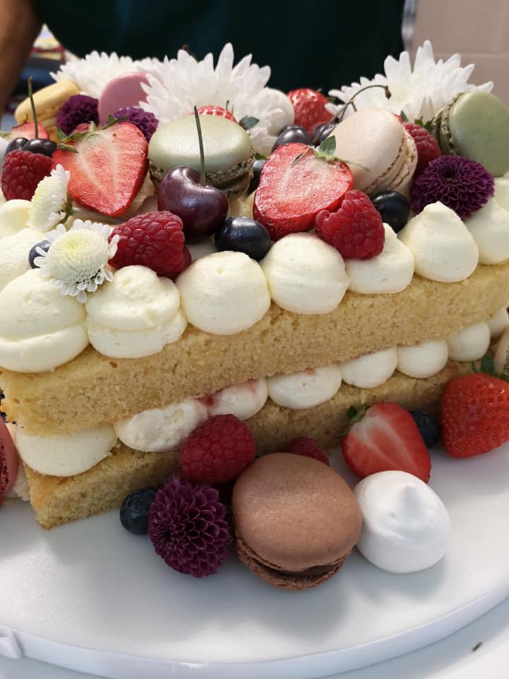 cricket tea: amazing cake at airedale cricket club