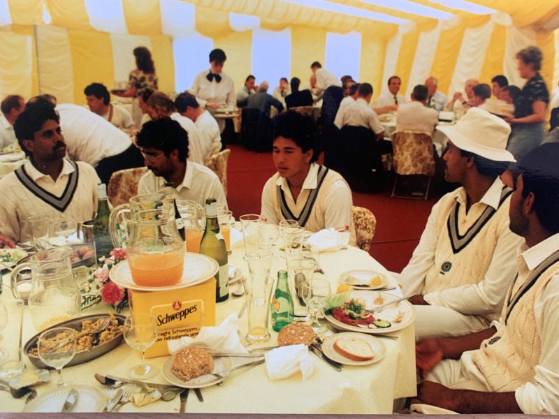 Sachin Tendulkar - 1990 Scarborough Festival - SCC Credit