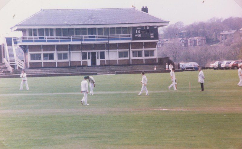 Dewsbury play cricket at Savile Town (BS)