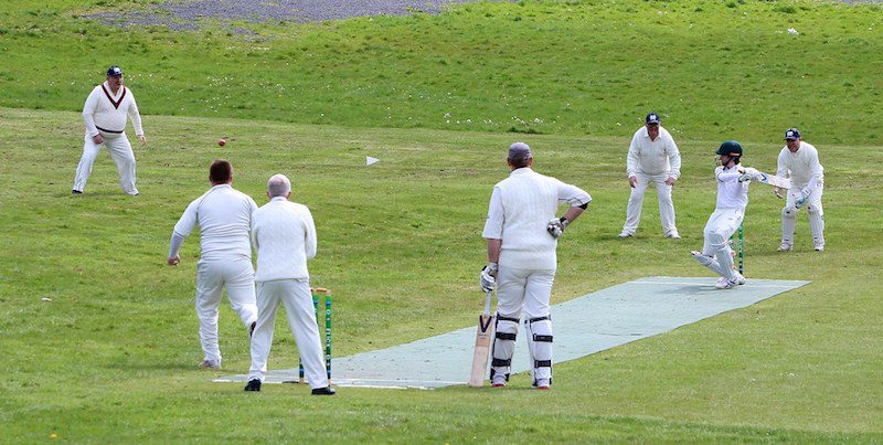 Flicx artificial cricket pitch at Bute