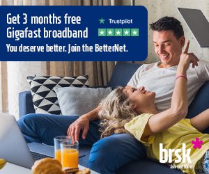 brsk broadband offer - 3 months free
